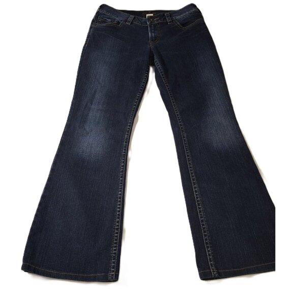 Silver Brand Low Rise Flared Bell Bottom Jeans Size 29/32 (Size 8) Vintage - Picture 4 of 16